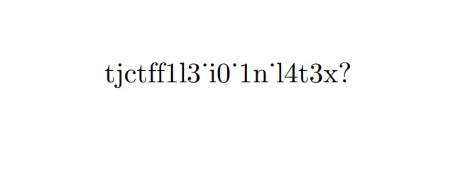 the flag of the chal but rendered in latex